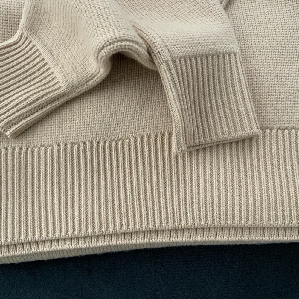 Equipment Magna dress Beige Crewneck Sweater